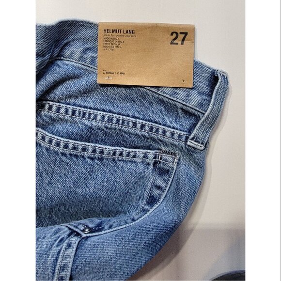 Helmut Lang Carpenter Jeans Knee Patches, Blue, Men's Size 30 - Picture 4 of 5